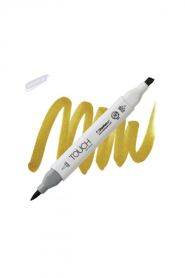 Shinhan Art TOUCH TWIN BRUSH PEN : Çift Taraflı Marker : BR100 Walnut