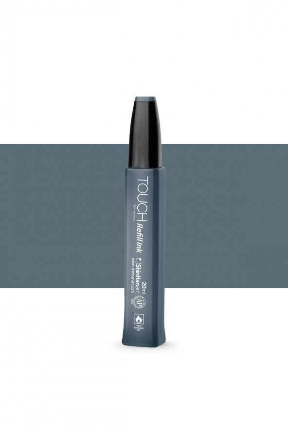 Shinhan Art Touch Twin Marker Refill İnk: Dolum Mürekkebi : 20ml : BG7 BLUE GREY