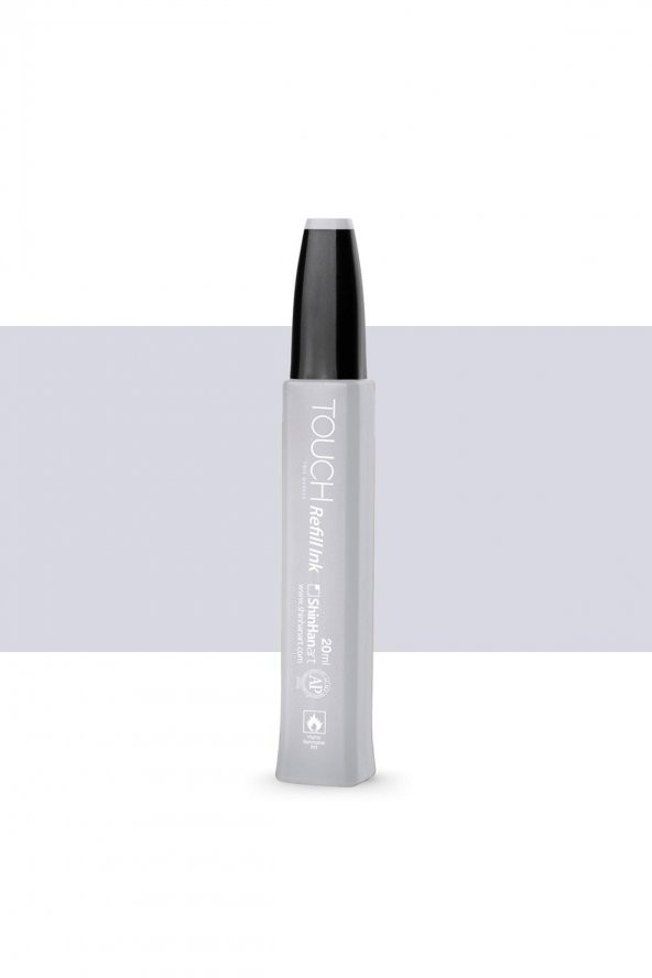 Shinhan Art Touch Twin Marker Refill İnk: Dolum Mürekkebi : 20ml : CG1 COOL GREY