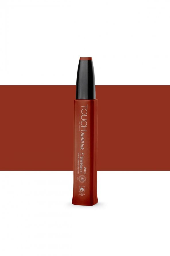 Shinhan Art Touch Twin Marker Refill İnk: Dolum Mürekkebi : 20ml : BR94 BRİCK BROWN