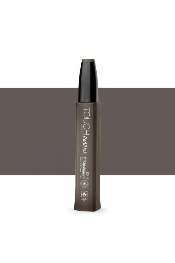 Shinhan Art Touch Twin Marker Refill İnk: Dolum Mürekkebi : 20ml : WG8 WARM GREY