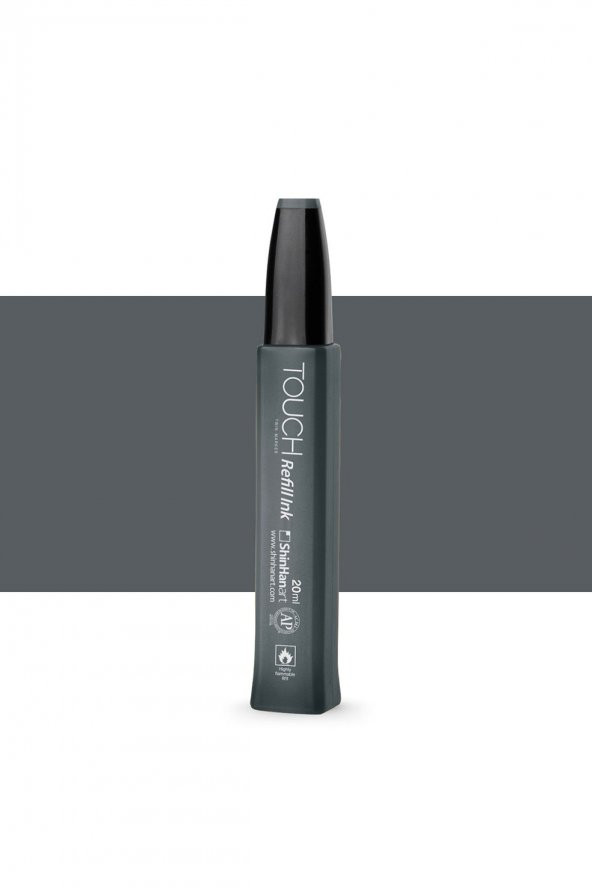 Shinhan Art Touch Twin Marker Refill İnk: Dolum Mürekkebi : 20ml : CG8 COOL GREY