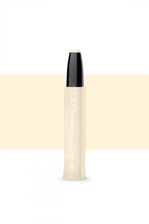 Shinhan Art Touch Twin Marker Refill İnk: Dolum Mürekkebi : 20ml : BR109 PEARL WHİTE