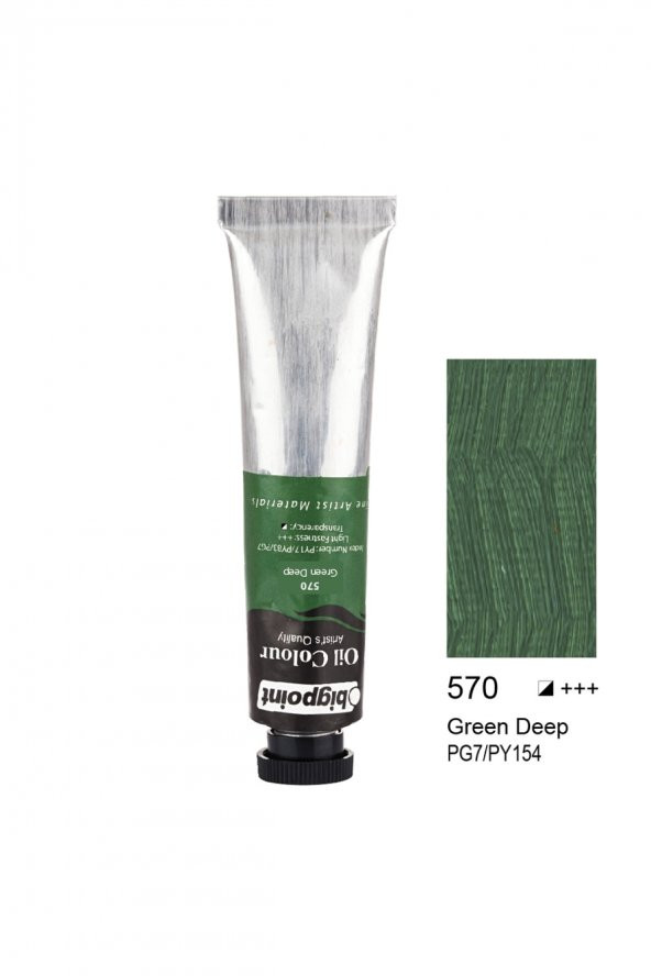 Bigpoint Fine Artist's Yağlı Boya 45 ml Green Deep 570
