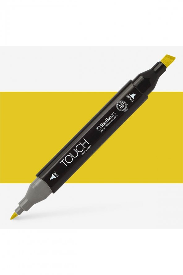 Shinhan Art Touch Twin Marker Pen : Çift Uçlu Marker Kalemi : FRESH GREEN : Y44