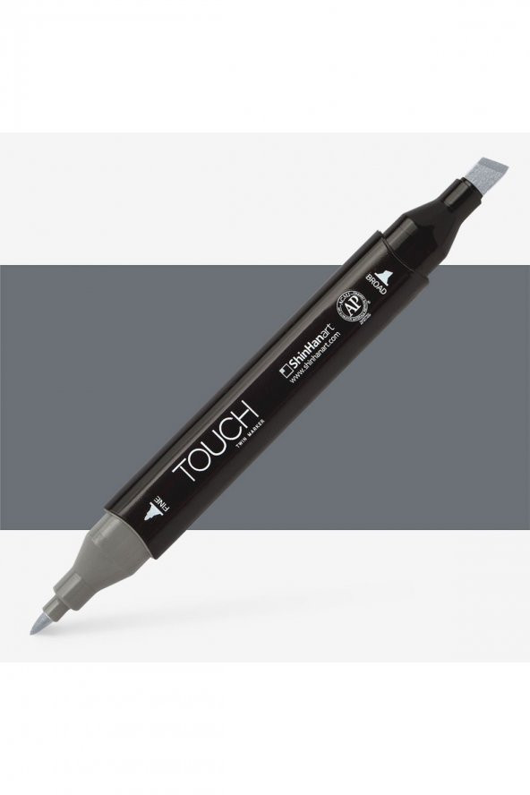 Shinhan Art Touch Twin Marker Pen : Çift Uçlu Marker Kalemi : COOL GREY : CG7