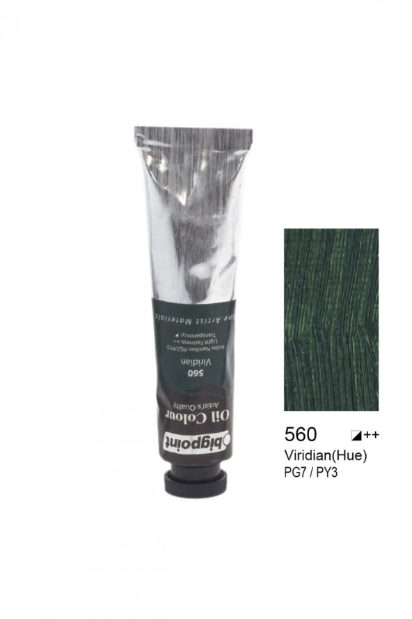 Bigpoint Fine Artist's Yağlı Boya 200ml Viridian 560 - 1