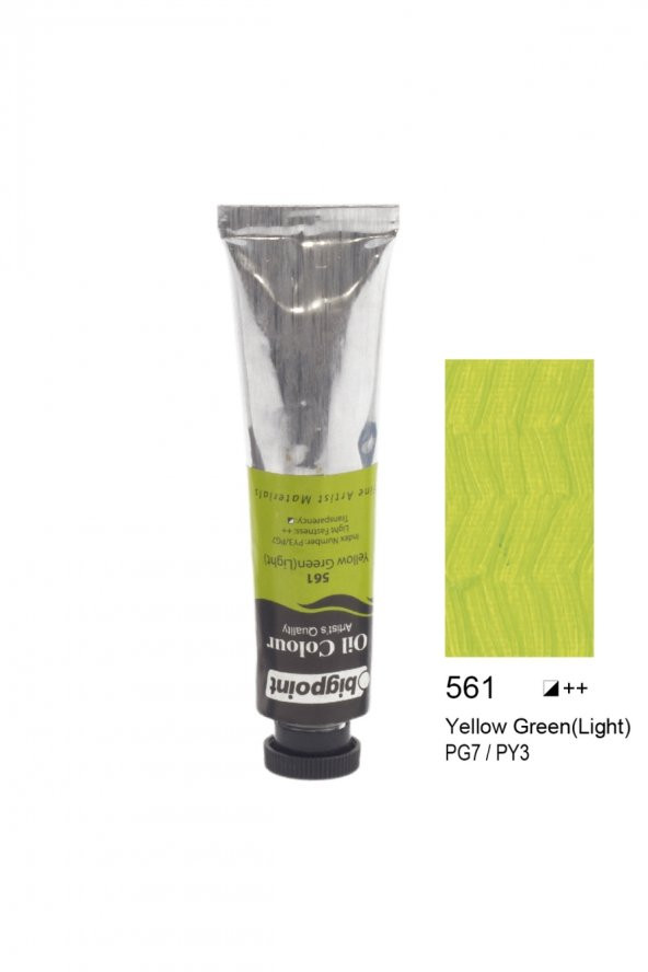 Bigpoint Fine Artist's Yağlı Boya 200ml Yellow Green Light 561