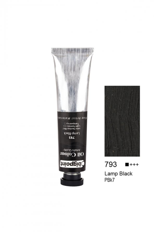 Bigpoint Fine Artist's Yağlı Boya 200ml Lamp Black 793