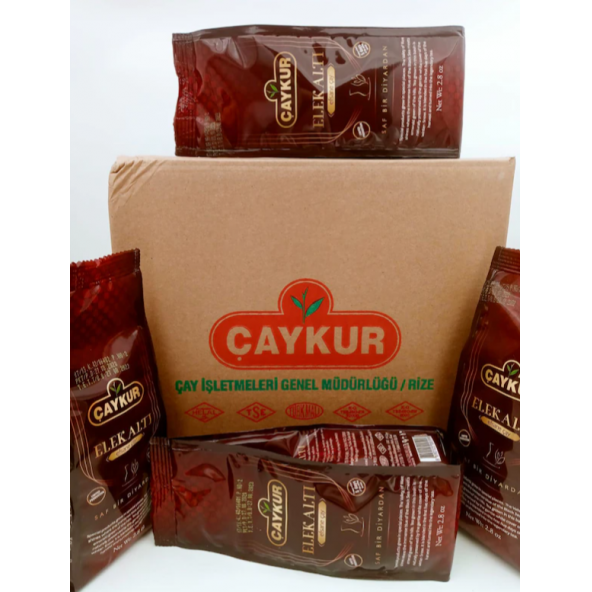 Çaykur Elek Altı Çay 80 Gr - 20 Adet