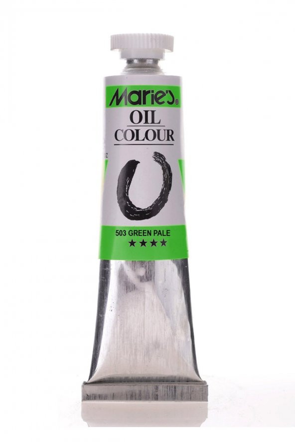 Maries Oil Colour Yağlı Boya 170ml 503 Green Pale
