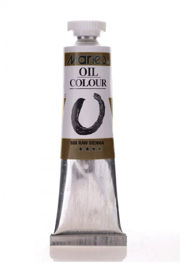 Maries Oil Colour Yağlı Boya 50ml 688 Raw Sienna - 1