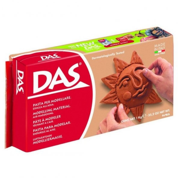 Das Seramik Hamuru 1000gr Kahve - 2
