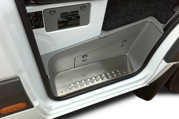 OMSA Mercedes Sprinter W906 Krom Kapı Eşiği 3 Parça 2006-2018 Arası - Resim 4