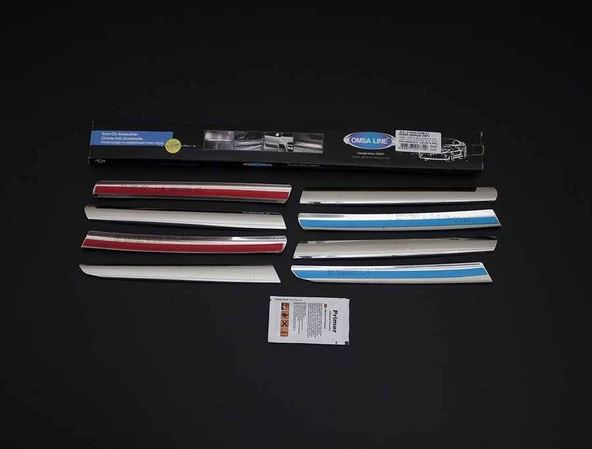 OMSA Nissan Qashqai Krom Ön Panjur 8 Parça 2007-2014 Arası - Resim 4