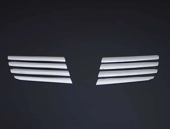 OMSA Nissan Qashqai Krom Ön Panjur 8 Parça 2007-2014 Arası - Resim 3