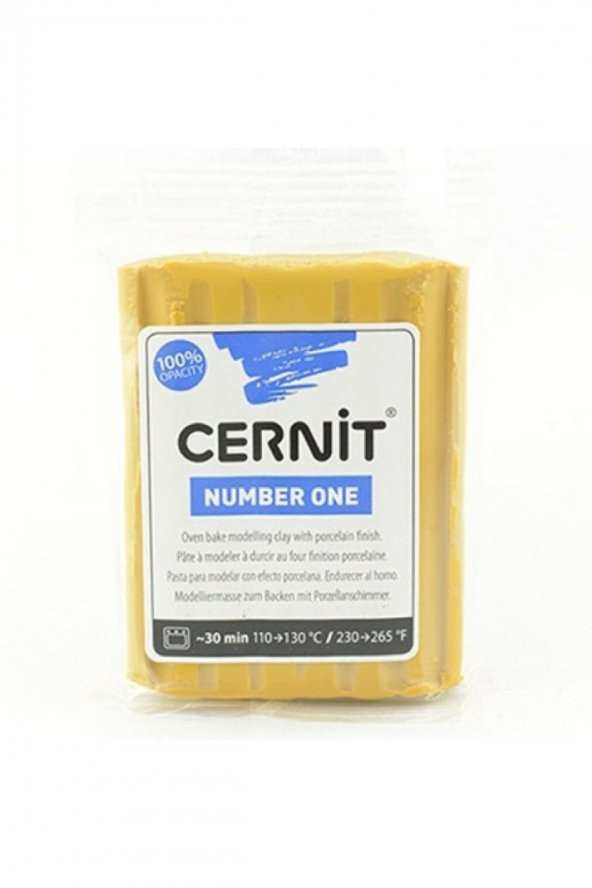 Cernit Number One Polimer Kil 56gr Yellow Ochre 746 - 1