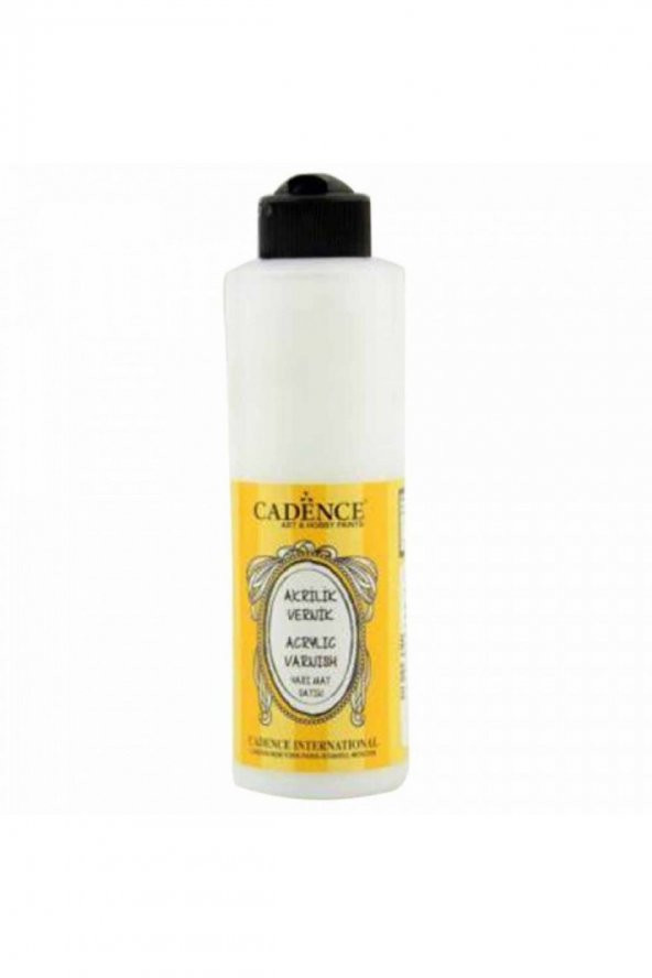 Cadence Yayınları Su Bazlı Yarı Mat Satin Vernik 750ml