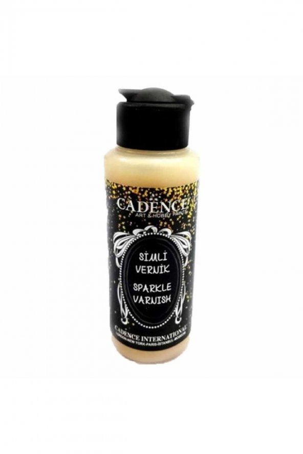 Cadence Yayınları Simli Vernik 120ml Altın 100