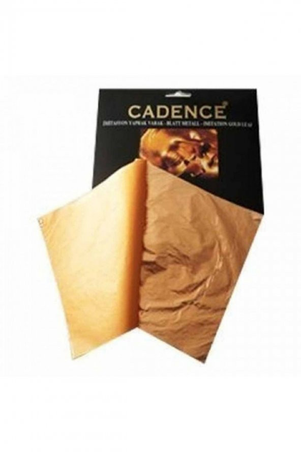Cadence Yayınları 16x16cm Yaprak Varak 25'li Gümüş