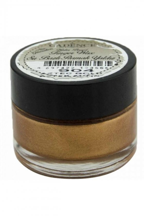 Cadence Yayınları Parmak Yaldız 20ml Aztek Altın 904