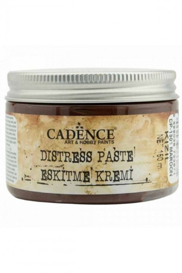 Cadence Yayınları Eskitme Kremi 150ml Kızıl DP 1301
