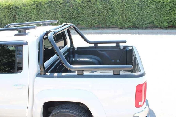 OMSA Mitsubishi L200 Kobra Roll Bar Çap:60 Siyah 2007-2015 Arası - Resim 2