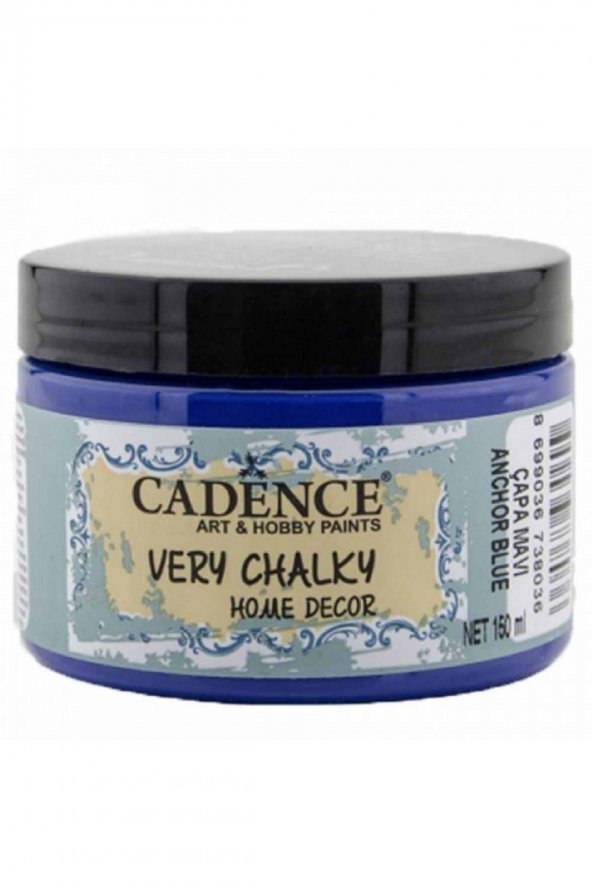 Cadence Yayınları Very Chalky Home Decor 150ml Çapa Mavi CH39