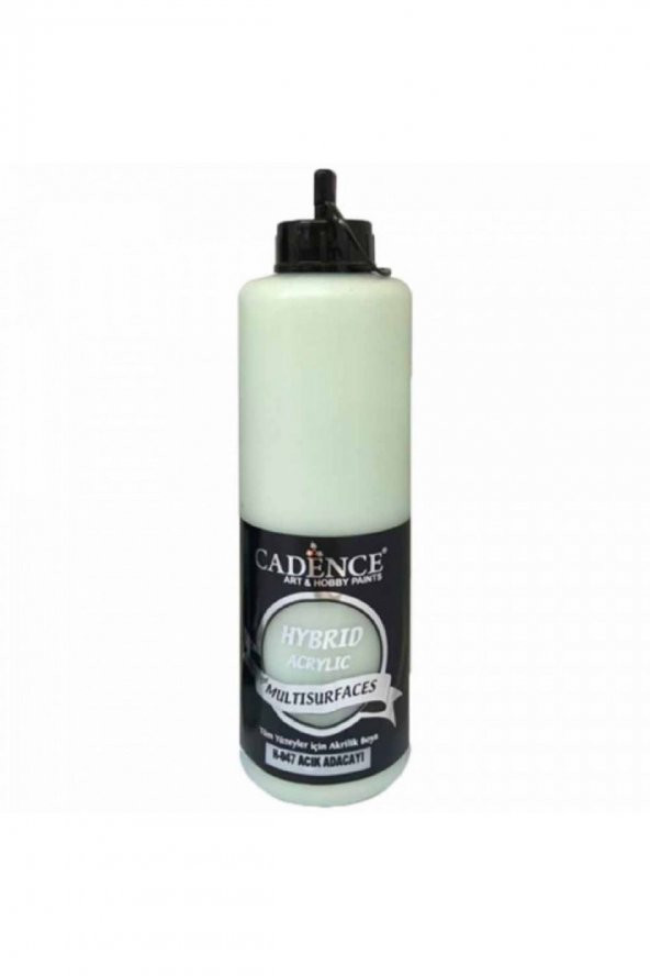 Cadence Yayınları Hybrid Acrylic for Multisurfaces Akrilik Boya 500ml Açık Adaçayı 47