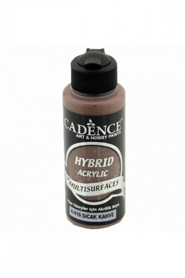 Cadence Yayınları Hybrid Acrylic for Multisurfaces Akrilik Boya 120ml Sıcak Kahve 16