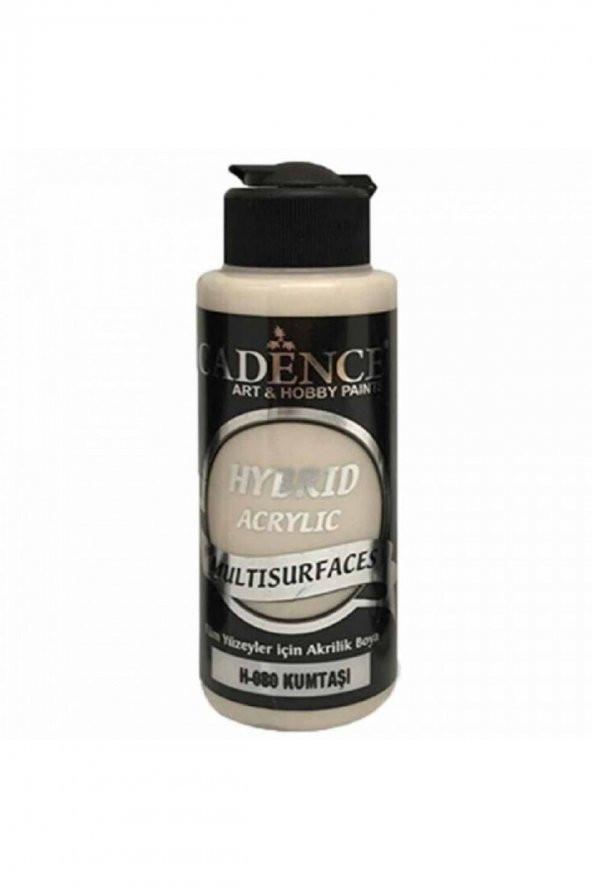 Cadence Yayınları Hybrid Acrylic for Multisurfaces Akrilik Boya 120ml Kumtaşı 80 - 1