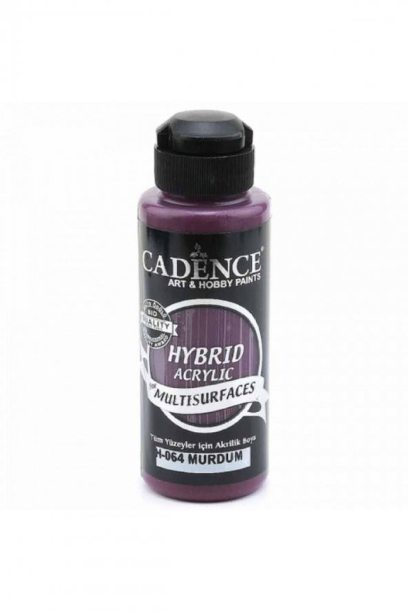 Cadence Yayınları Hybrid Acrylic for Multisurfaces Akrilik Boya 120ml Mürdüm 64