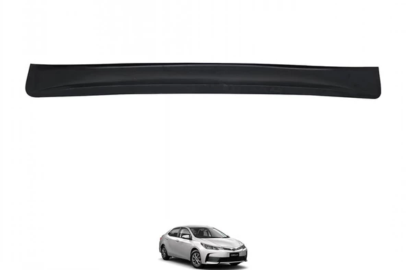 Toyota Corolla Cam Üstü Spoiler Piano Black 2013-2018 Arası