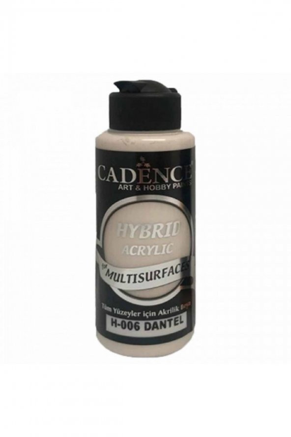 Cadence Yayınları Hybrid Acrylic for Multisurfaces Akrilik Boya 120ml Dantel 06