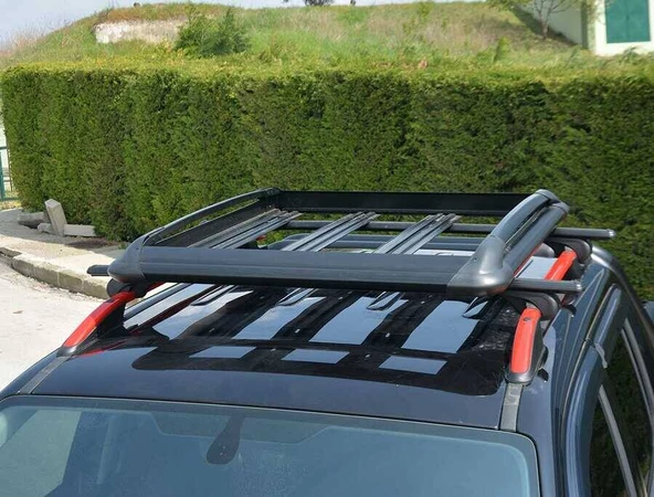 VW Amarok Sepet Ara Atkılı Siyah 110x120 cm 3 Parça 2010-2021 Arası - 3