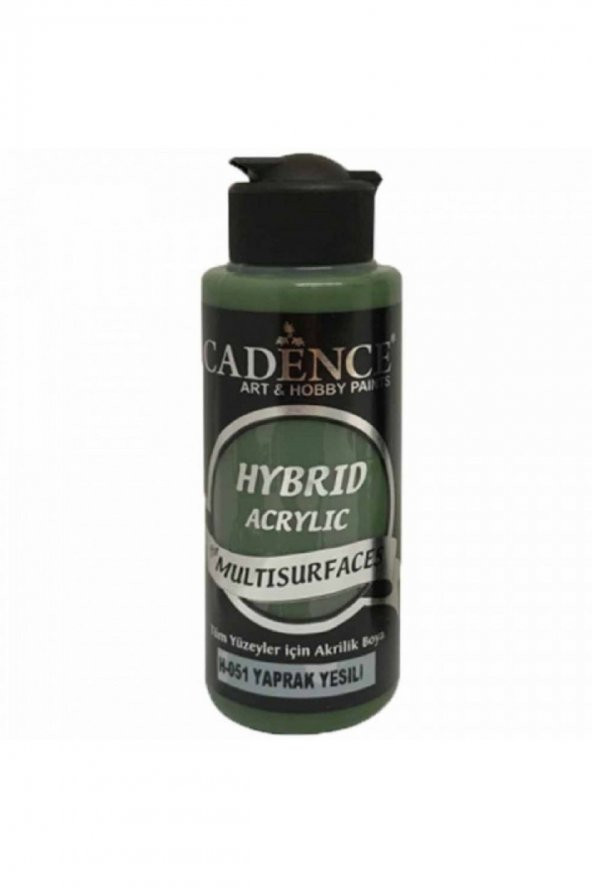 Cadence Yayınları Hybrid Acrylic for Multisurfaces Akrilik Boya 120ml Yaprak Yeşili 51