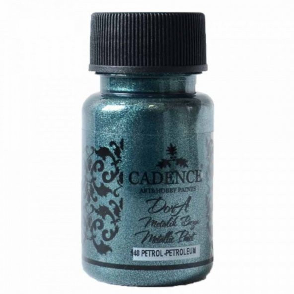 Cadence Yayınları Dora Metalik Boya 50ml Petrol 140 - 1