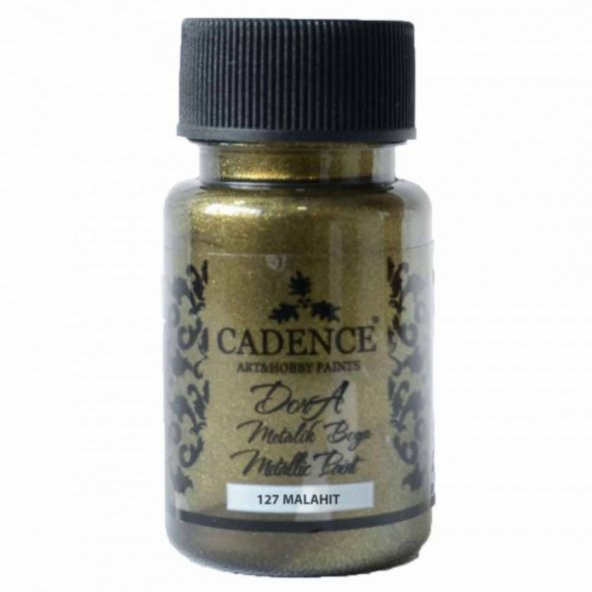 Cadence Yayınları Dora Metalik Boya 50ml Malahit 127