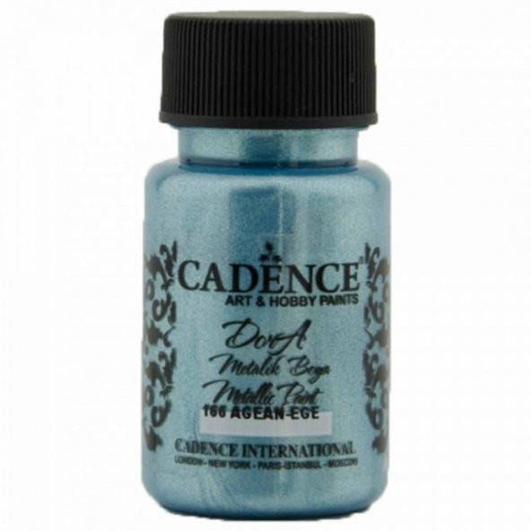 Cadence Yayınları Dora Metalik Boya 50ml Ege 166