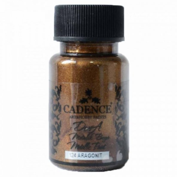 Cadence Yayınları Dora Metalik Boya 50ml Aragonit 124