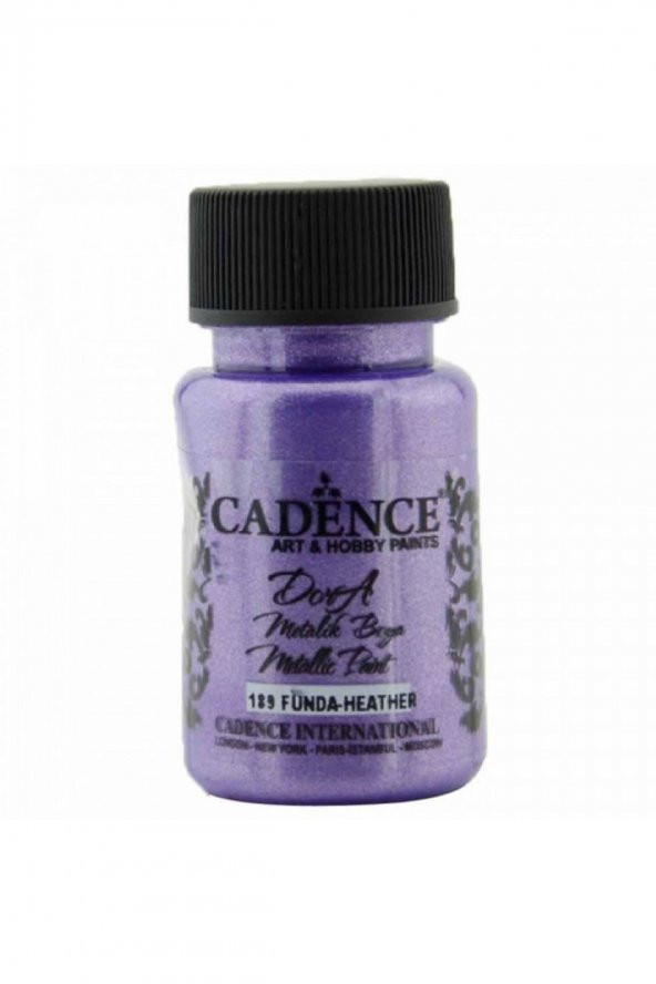 Cadence Yayınları Dora Metalik Boya 50ml Funda 189