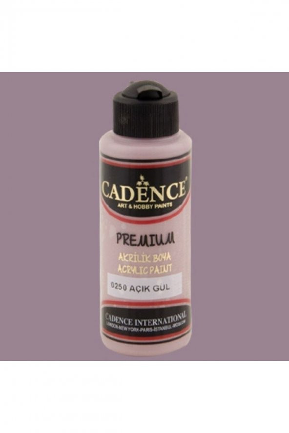 Cadence Yayınları Premium Akrilik Boya 120ml Açık Gül 0250
