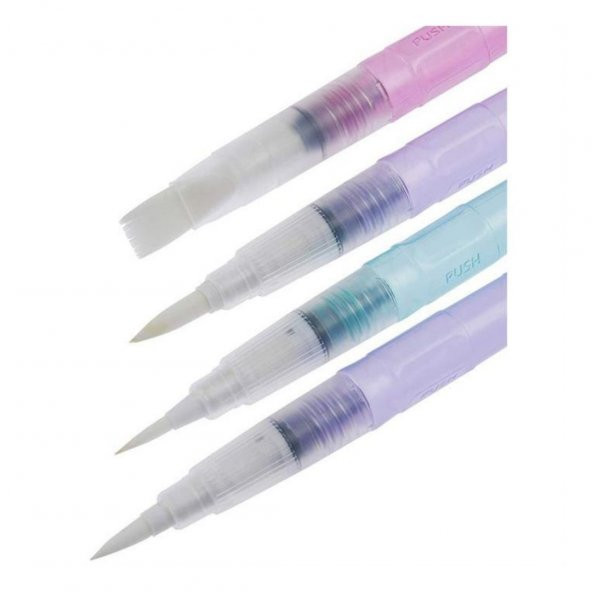 Pebeo 4'lü Su Hazneli Fırça Seti - Waterbrush - 2