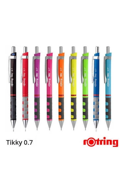 Rotring Tikky Rd 4c Line Versatil Kalem 0.7 Mm 9’lu Set