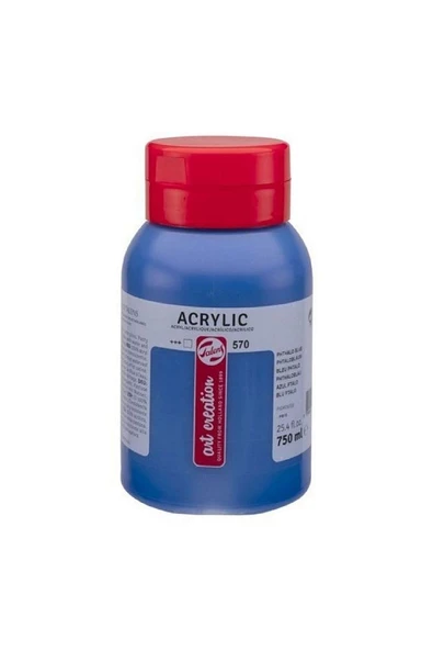 Talens Art Creation Akrilik Boya 750ml 570 Phthalo Blue