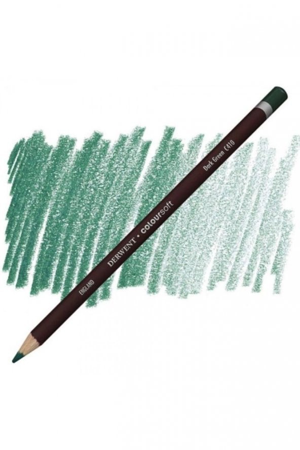 Derwent Coloursoft Pencil Dark Green (c410)