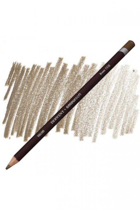 Derwent Coloursoft Pencil Brown (c510)