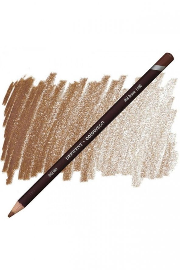 Derwent Coloursoft Pencil Mid Brown (c600)