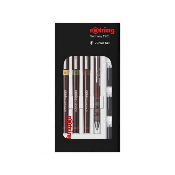 Rotring Isograph Set 0.2-0.3-0.5 +0.5 Tikky Junior