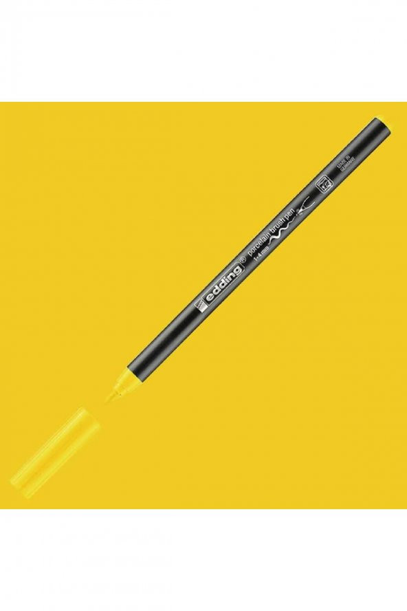 Edding Porselen Kalemi 4200 1-4mm Sarı 05